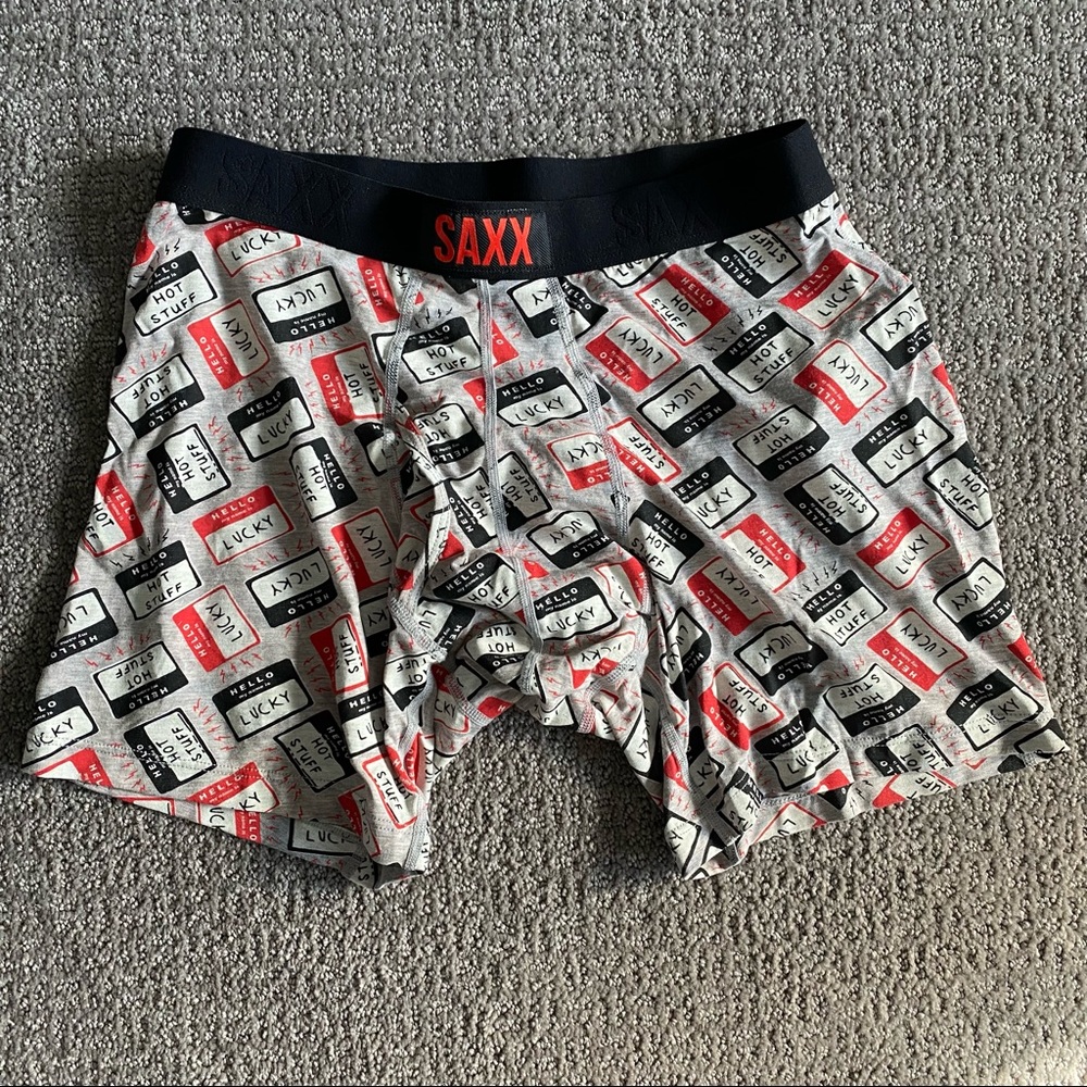 Saxx Ultra Hello Boxer Briefs Small
